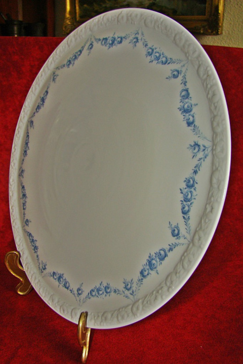 Rosenthal Maria Rosenkante Blau Tortownica Rosenthal Maria Rosenkante Blau Tortownica