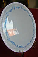 Rosenthal Maria Rosenkante Blau Tortownica