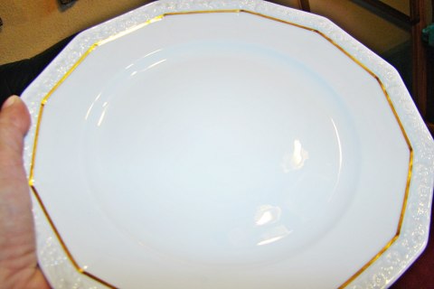 6 talerzy płas. Rosenthal Maria Gold 6 talerzy płas. Rosenthal Maria Gold