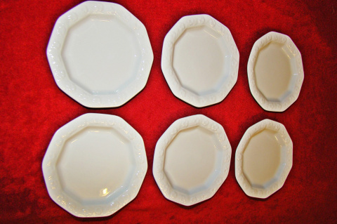 6 x talerzyk Rosenthal Biała Maria do konfitur ,pralin 6 x talerzyk Rosenthal Biała Maria do konfitur ,pralin