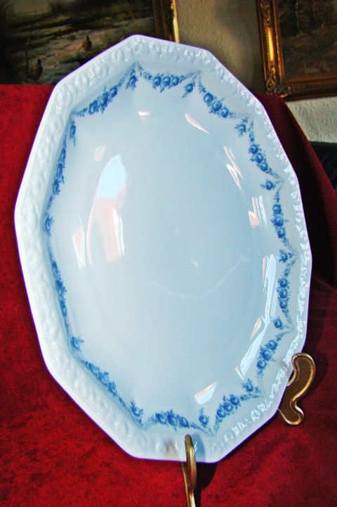 patera Rosenthal Maria Rosenkante Blau 28 cm patera Rosenthal Maria Rosenkante Blau 28 cm