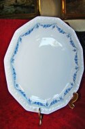 patera Rosenthal Maria Rosenkante Blau 28 cm