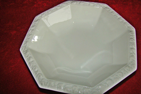 misa na stopie Rosenthal Biała Maria 28 cm,1926 r misa na stopie Rosenthal Biała Maria 28 cm,1926 r
