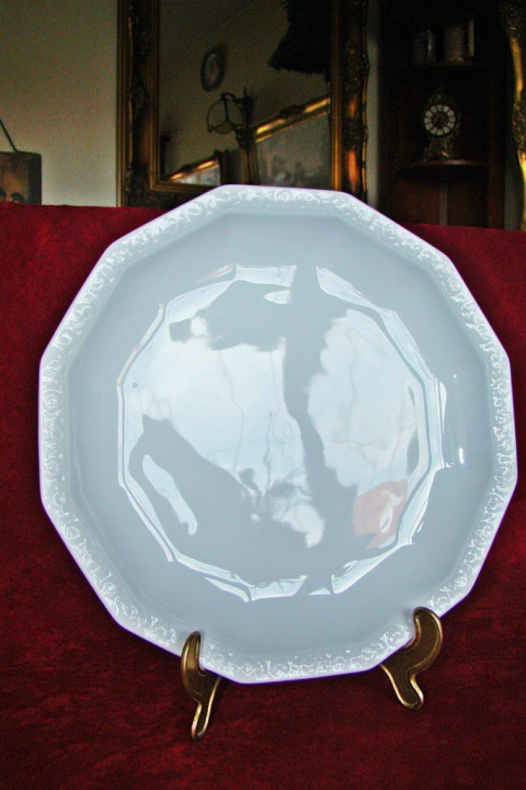 patera Rosenthal Biała Maria śred 28 cm