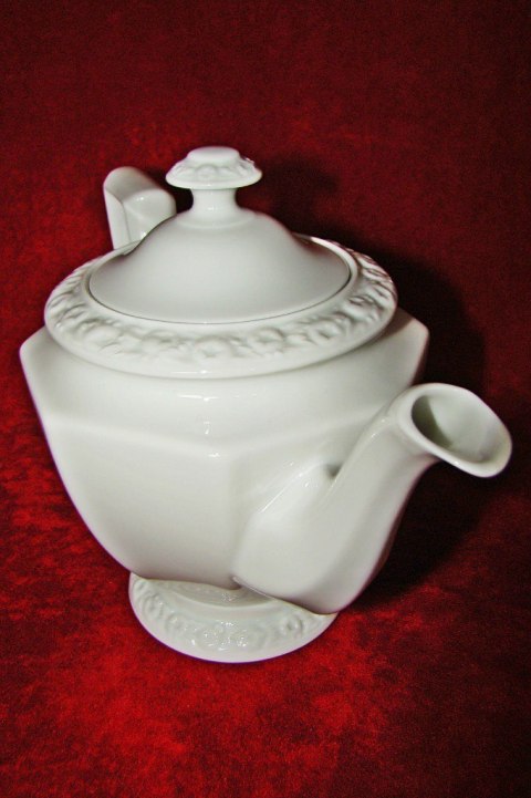 dzbanek do herbaty Rosenthal Biała Maria z sitkiem dzbanek do herbaty Rosenthal Biała Maria z sitkiem