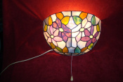 kinkiet- lampa witrażowa Tiffany- Haller