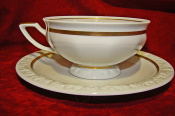 filiżanka do herbaty Rosenthal Biała Maria Gold