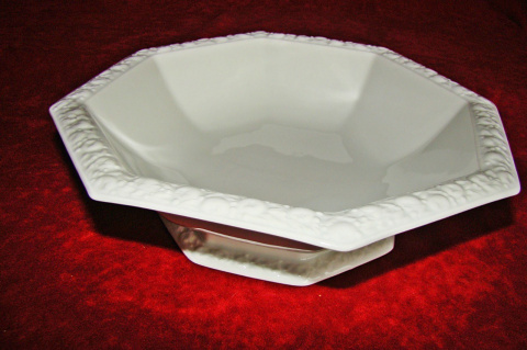 misa na stopie Rosenthal Biała Maria 27,5 cm 1926r misa na stopie Rosenthal Biała Maria 27,5 cm 1926r