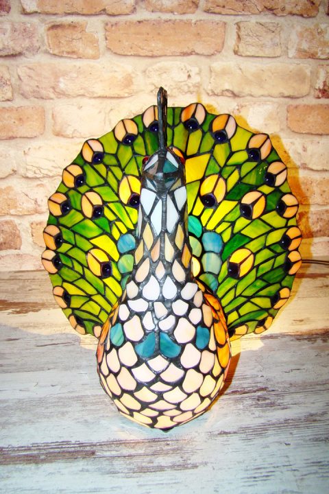 lampa witrażowa Tiffany -PAW lampa witrażowa Tiffany -PAW
