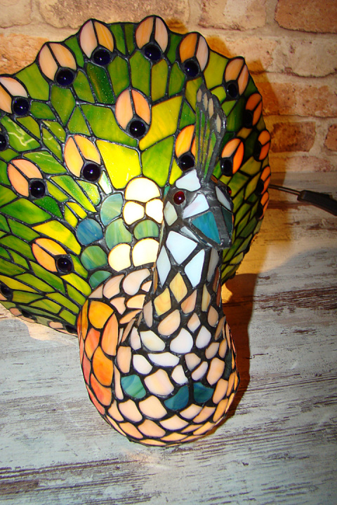 lampa witrażowa Tiffany -PAW lampa witrażowa Tiffany -PAW
