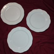 3 talerze śniadaniowe Rosenthal Monbijou śred. 19,8 cm