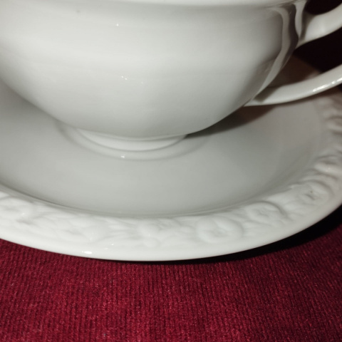 filiżanka do herbaty z podst. Rosenthal Biała Maria filiżanka do herbaty z podst. Rosenthal Biała Maria