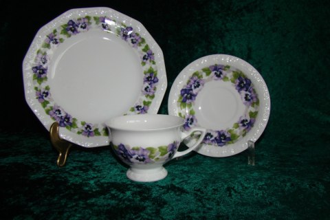 filiżanka- zestaw Rosenthal Maria Bratki filiżanka- zestaw Rosenthal Maria Bratki