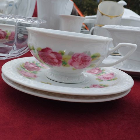 filiżanka do herbaty Rosenthal Maria Róże filiżanka do herbaty Rosenthal Maria Róże