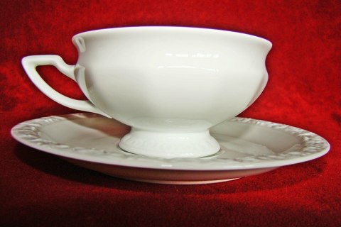 filiżanka do herbaty+ podstawek Rosenthal Biała Maria,1926r filiżanka do herbaty+ podstawek Rosenthal Biała Maria,1926r
