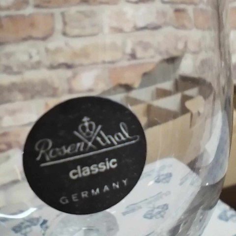 6x kieliszki do wina Rosenthal Maria wys.14,5cm 6x kieliszki do wina Rosenthal Maria wys.14,5cm