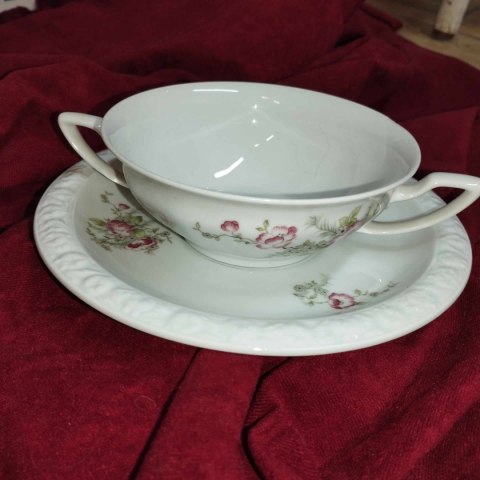 Rosenthal Maria Kwiat Migdała -bulionówka + spodek Rosenthal Maria Kwiat Migdała -bulionówka + spodek