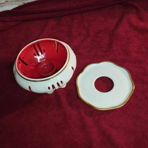 podgrzewacz Koenigszelt- porcelana śląska- Jaworzyna Śląska podgrzewacz Koenigszelt- porcelana śląska- Jaworzyna Śląska