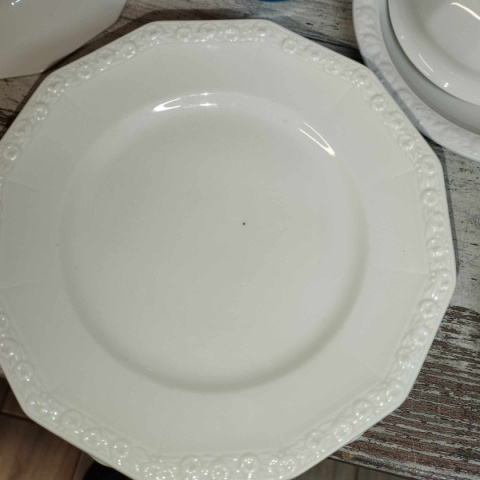 6x talerz śniad. Rosenthal Biała Maria śr. 20 cm 6x talerz śniad. Rosenthal Biała Maria śr. 20 cm