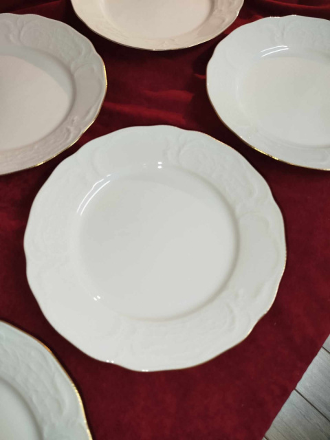 6 talerzy płaskich Rosenthal Sanssuci 6 talerzy płaskich Rosenthal Sanssuci