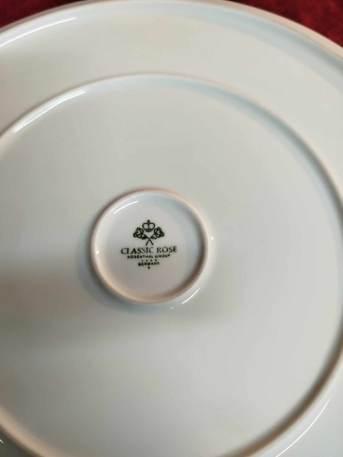 Rosenthal Maria Rosenkante Blau Tortownica Rosenthal Maria Rosenkante Blau Tortownica