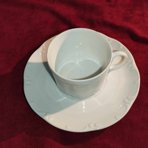 filiżanka do herbaty Rosenthal Monbijou- biała filiżanka do herbaty Rosenthal Monbijou- biała