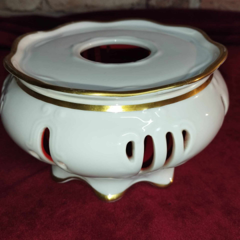 podgrzewacz Koenigszelt- porcelana śląska- Jaworzyna Śląska podgrzewacz Koenigszelt- porcelana śląska- Jaworzyna Śląska