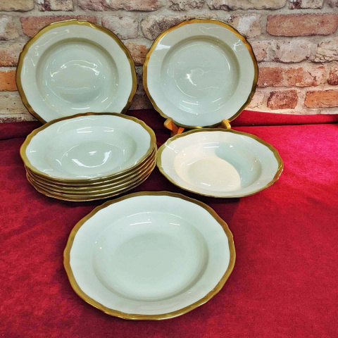 10 szt. talerzy głębokich Koenigszelt, porcelana śląska- Juliane 10 szt. talerzy głębokich Koenigszelt, porcelana śląska- Juliane