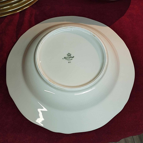 10 szt. talerzy głębokich Koenigszelt, porcelana śląska- Juliane 10 szt. talerzy głębokich Koenigszelt, porcelana śląska- Juliane