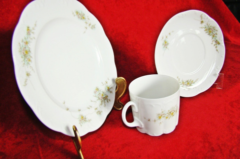 zestaw- filiżanka Rosenthal Monbijou Grune Ranke zestaw- filiżanka Rosenthal Monbijou Grune Ranke