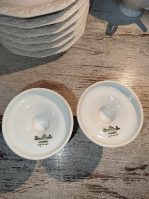 2 świeczniki Rosenthal Biała Maria 2 świeczniki Rosenthal Biała Maria