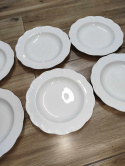 6x talerz głęboki Rosenthal Monbijou białe