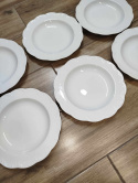 6x talerz głęboki Rosenthal Monbijou białe