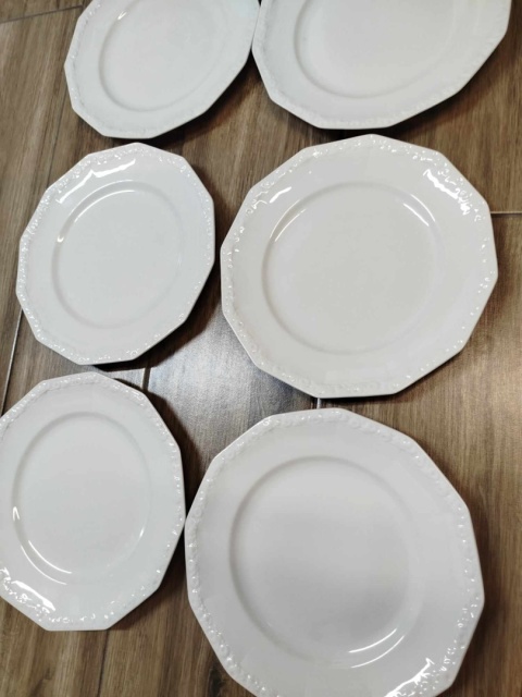 6x talerz płas. Rosenthal Biała Maria 1926 r 6x talerz płas. Rosenthal Biała Maria 1926 r