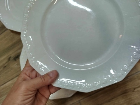 6x talerz płas. Rosenthal Biała Maria 1926 r 6x talerz płas. Rosenthal Biała Maria 1926 r