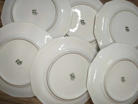 6x talerz płas. Rosenthal Biała Maria 1926 r 6x talerz płas. Rosenthal Biała Maria 1926 r