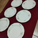 6x talerz płas.Rosenthal Monbijou Grune Ranke