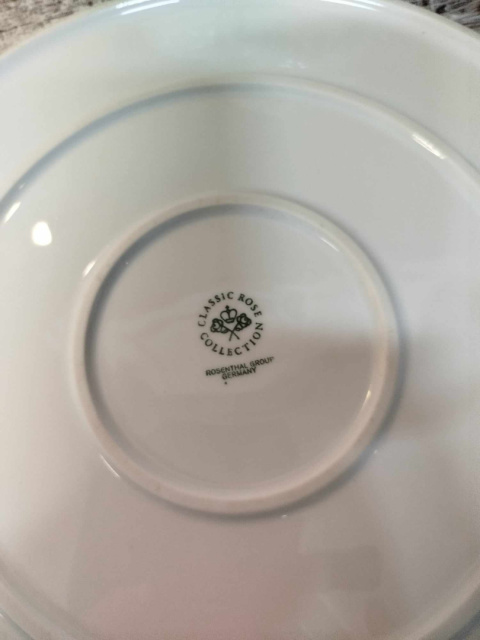 Rosenthal Monbijou Grune Ranke tortownica śr. 31 cm Rosenthal Monbijou Grune Ranke tortownica śr. 31 cm