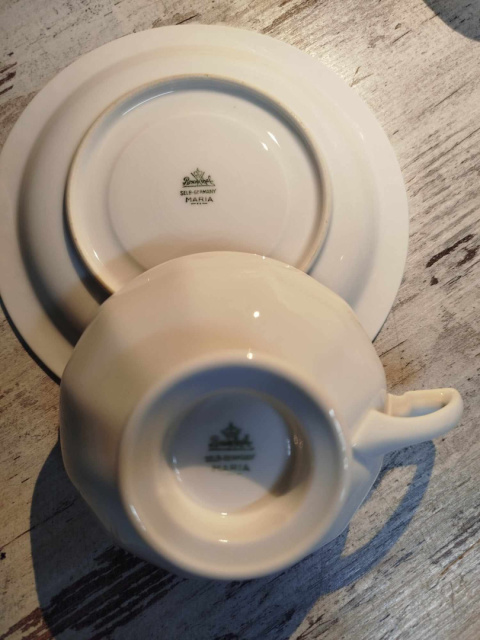 filiżanka do herbaty+ podstawek Rosenthal Biała Maria filiżanka do herbaty+ podstawek Rosenthal Biała Maria
