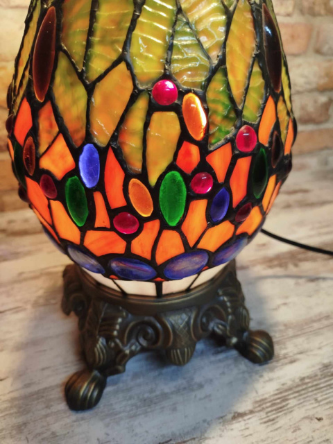 lampa witrażowa Tiffany- ważki lampa witrażowa Tiffany- ważki