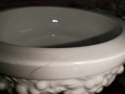 ogromny wazon Rosenthal Biała Maria 23,5 cm, 1926 r ogromny wazon Rosenthal Biała Maria 23,5 cm, 1926 r