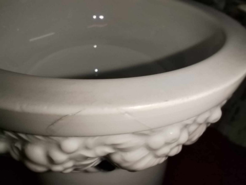 ogromny wazon Rosenthal Biała Maria 23,5 cm, 1926 r ogromny wazon Rosenthal Biała Maria 23,5 cm, 1926 r