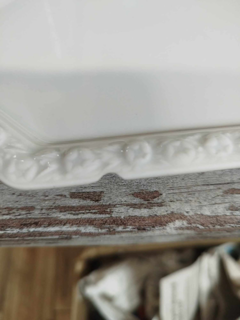 połmisek-patera Rosenthal Biała Maria 36/16cm- uszkodzona połmisek-patera Rosenthal Biała Maria 36/16cm- uszkodzona
