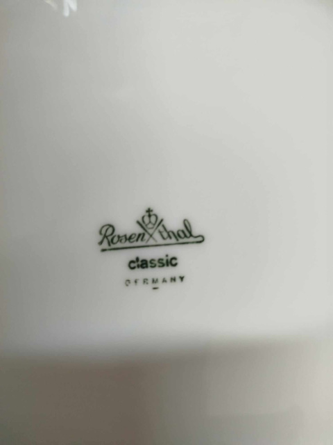talerz płaski Rosenthal Monbijou Grune Ranke talerz płaski Rosenthal Monbijou Grune Ranke