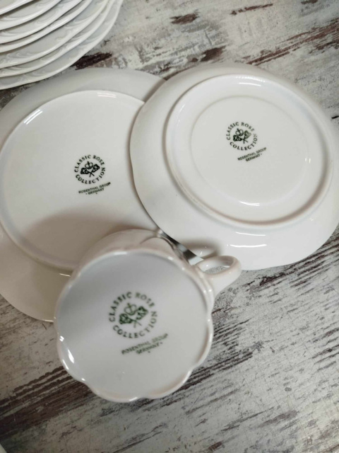 zestaw śniadaniowy Rosenthal Monbijou biały zestaw śniadaniowy Rosenthal Monbijou biały