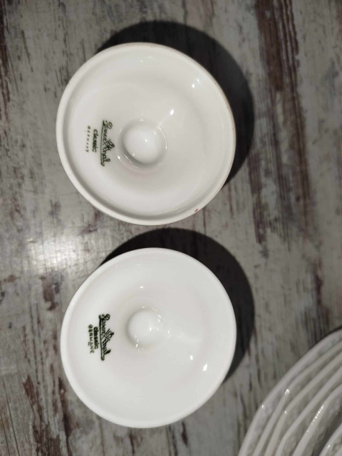 2 świeczniki Rosenthal Biała Maria 2 świeczniki Rosenthal Biała Maria