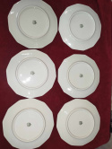 6 x talerz Rosenthal Biała Maria 15,5 cm.