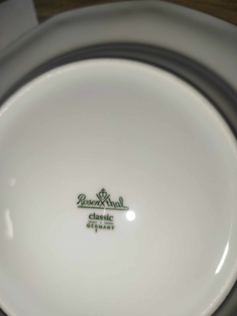 6X talerz głęb. Rosenthal Biała Maria 6X talerz głęb. Rosenthal Biała Maria