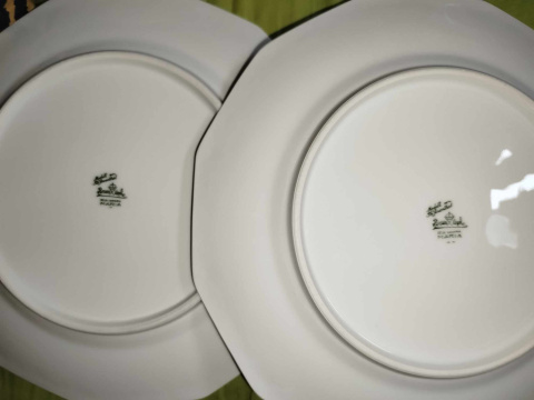 6x talerz płas. Rosenthal Biała Maria ,1926r 6x talerz płas. Rosenthal Biała Maria ,1926r