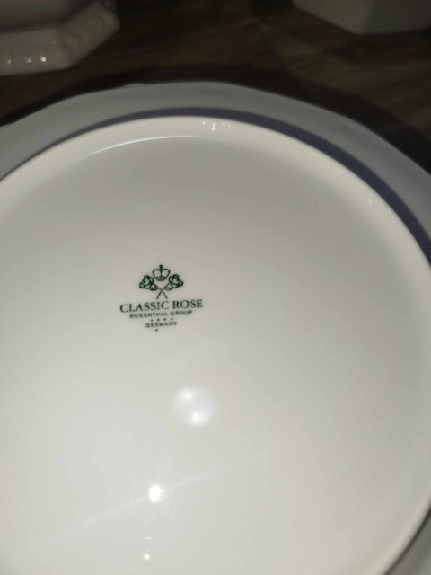 6x talerz płas. Rosenthal Biała Maria 6x talerz płas. Rosenthal Biała Maria